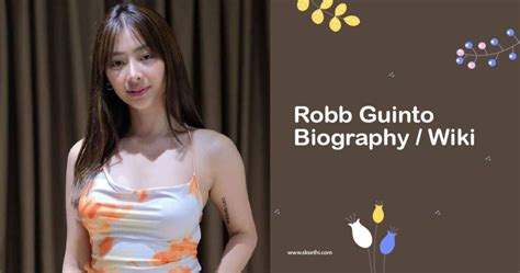 robb guinto age|Robb Guinto Biography, Wiki, Age, Career, Family